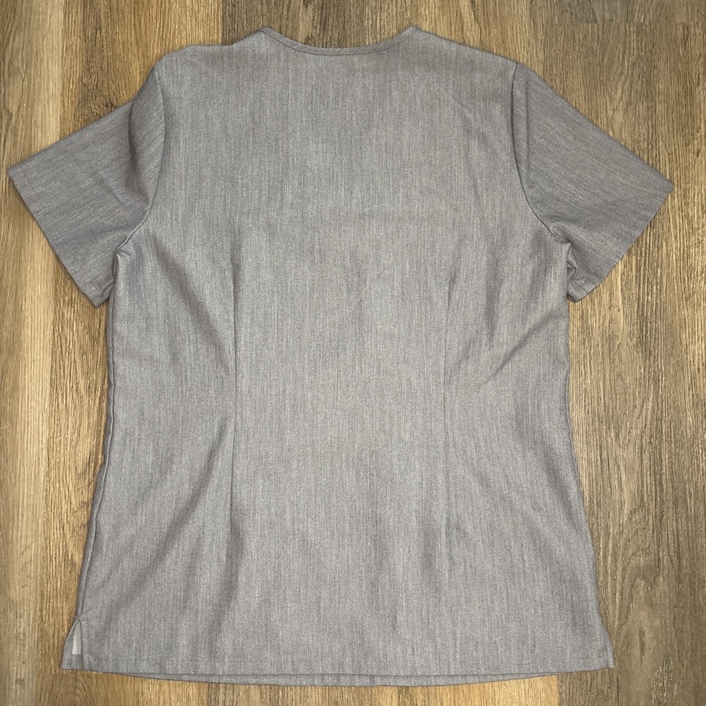 FIGS 2 Pc Set Graphite Gray Catarina Top Medium Kade Cargo Pants Medium Petite - Picture 4 of 13